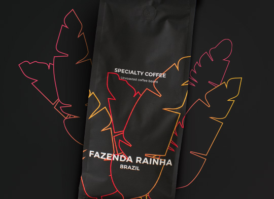 Unroasted Specialty coffee beans "Brazil Fazenda Rainha", 1 kg