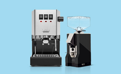 Espresso machines and coffee grinders