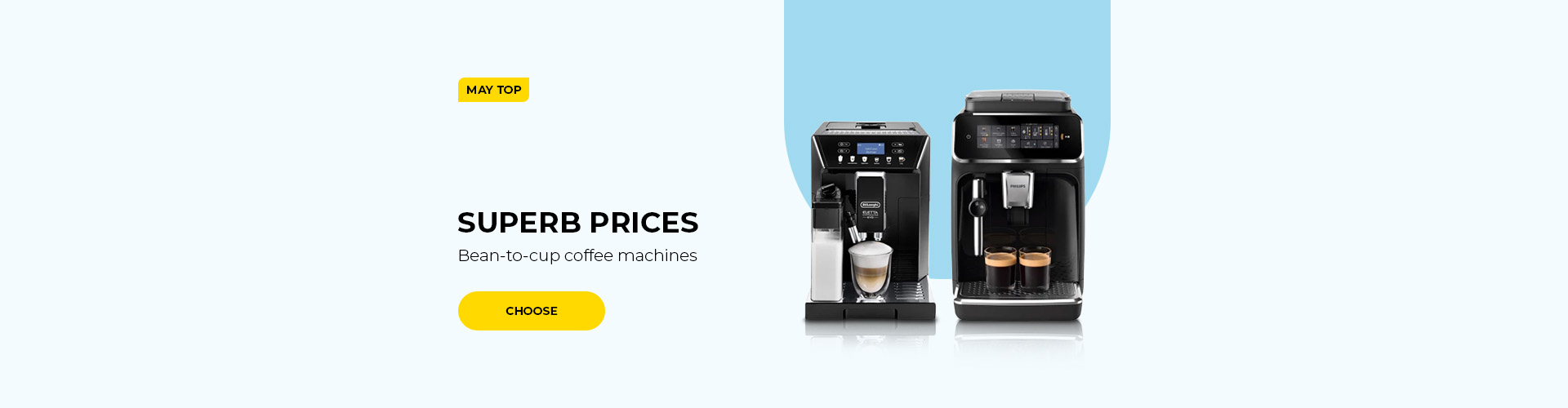 Bean-to-cup coffee machines