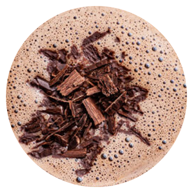 Hot chocolate drink