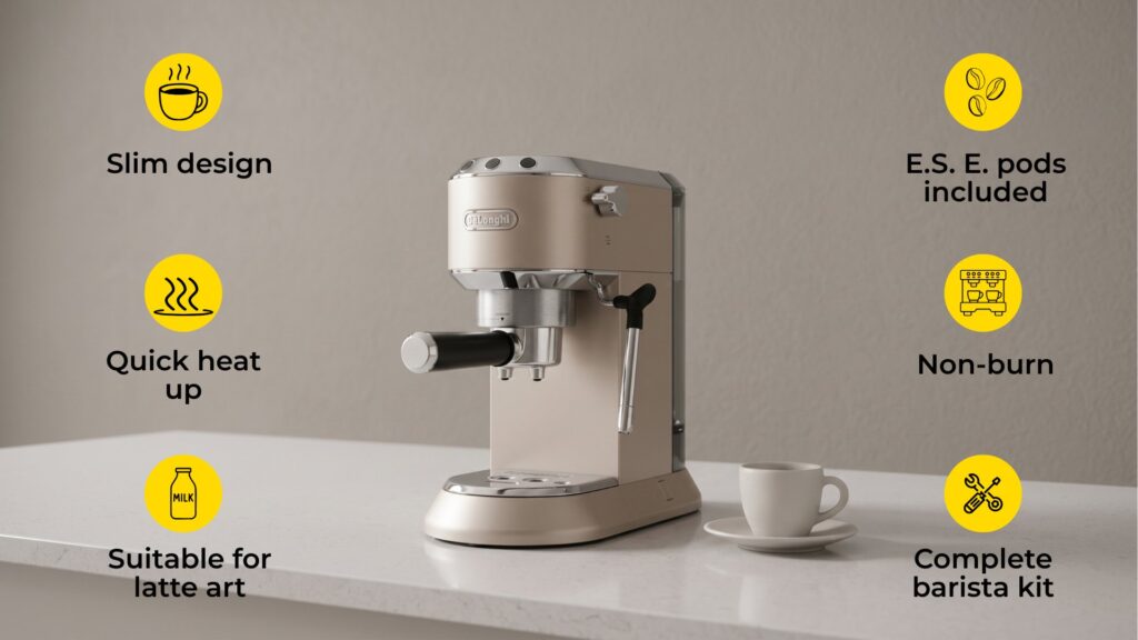 Delonghi Dedica Arte Espresso Machine